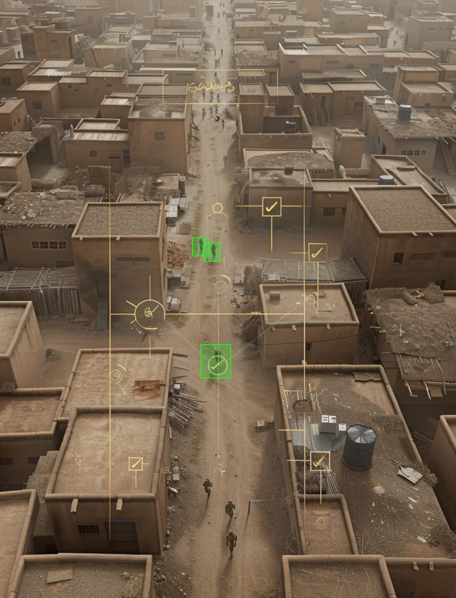 Drone-Ground Surveillance