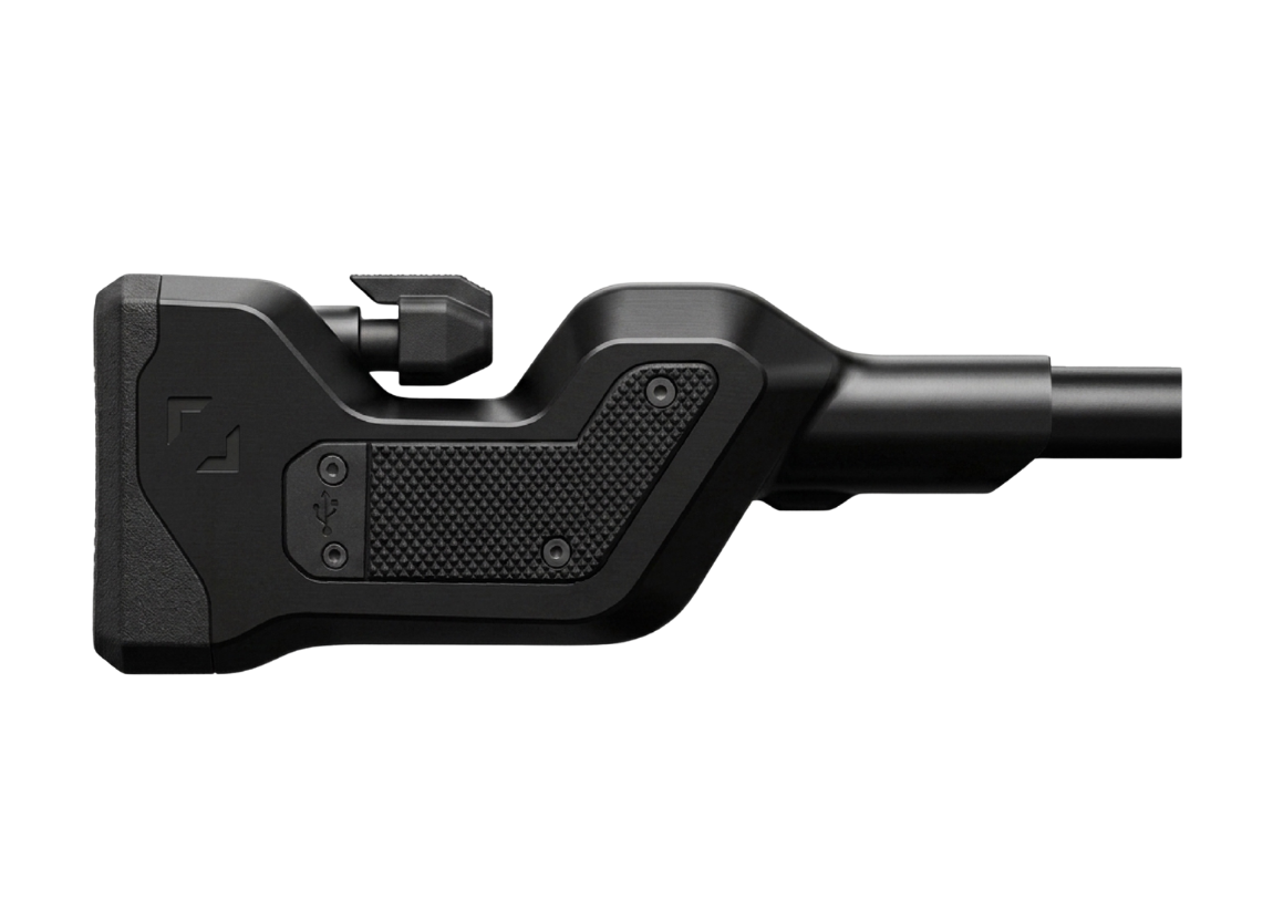 INTACT Warfighter IFF unit mounted on rifle